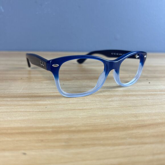 Ray-Ban Optics Eyeglasses Frame Only RB1528-3581 Kids Blue Full Rim 48-16-130 - Picture 1 of 7